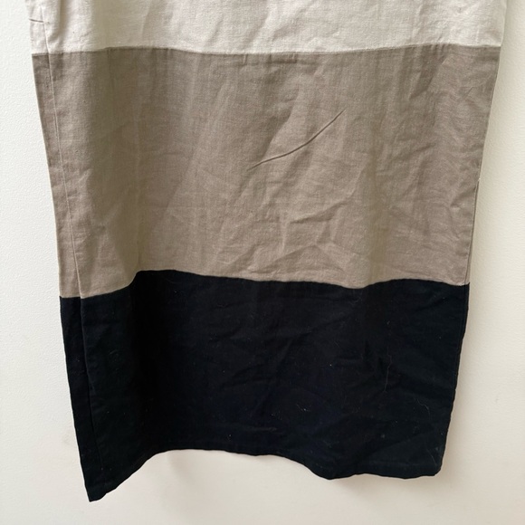 Jenna Lane Cotton Colorblock Dress - Picture 9 of 9